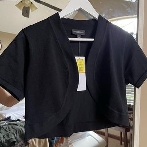 Cropped dress cover up